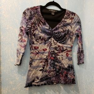 STYLE&CO Printed Top SizeS
